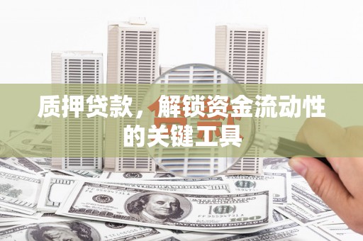 元氏质押贷款，解锁资金流动性的关键工具