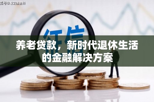 元氏养老贷款，新时代退休生活的金融解决方案