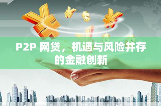 元氏P2P 网贷，机遇与风险并存的金融创新