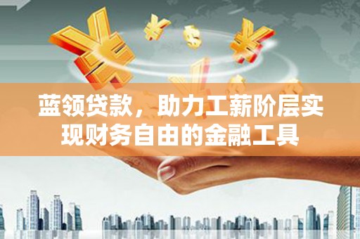 元氏蓝领贷款，助力工薪阶层实现财务自由的金融工具